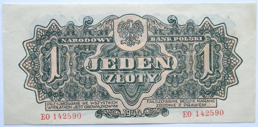 1 zł 1944 ser. EO