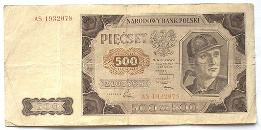 500 zł 1948 ser. AS